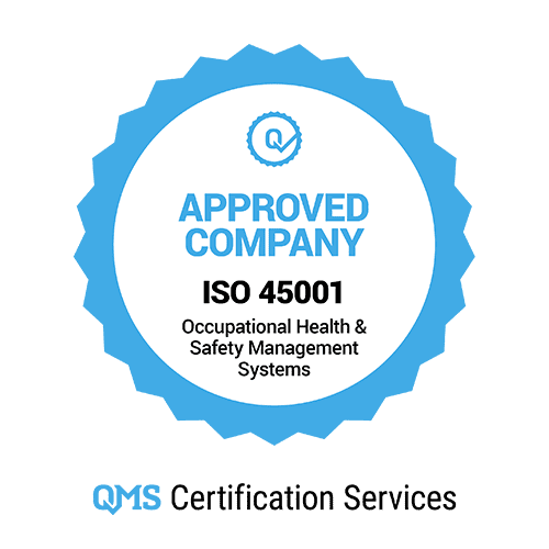 ISO 45001 Occupational Health & Safety Management Systems Small Badge