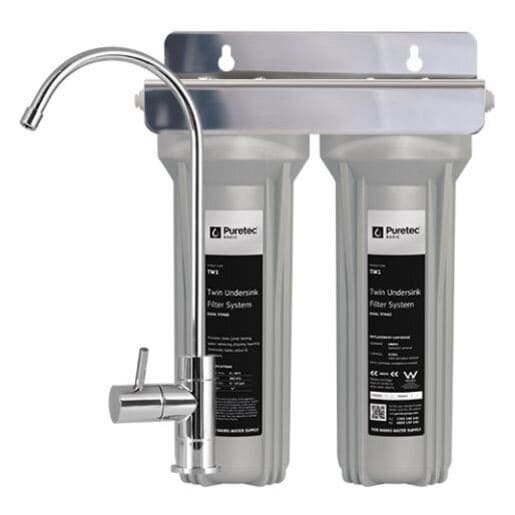 Twin Undersink Filter System Complete Kit